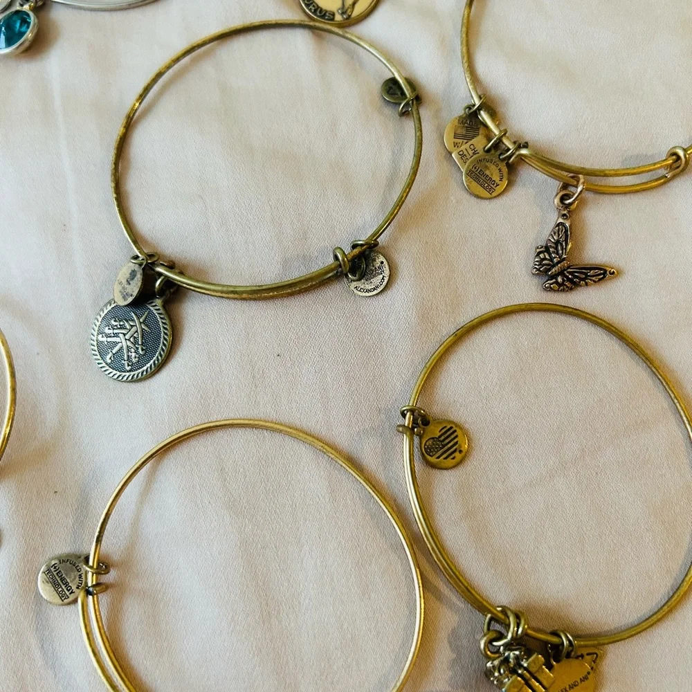 12 Alex and Ani Bracelets - Picture 3 of 6